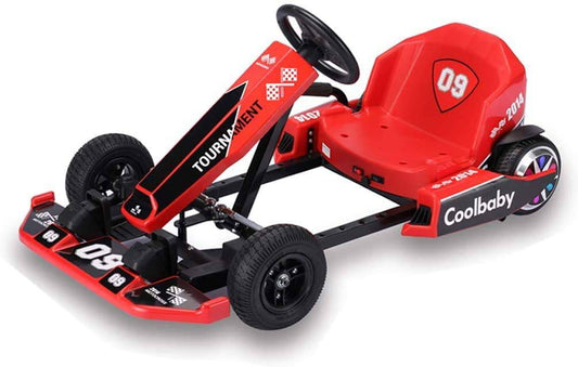 COOLBABY DP10-RD-LHX Electric Go Kart - COOL BABY
