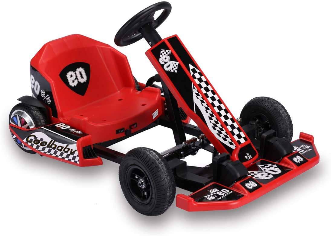 COOLBABY DP10-RD8 Electric Go Kart - COOL BABY
