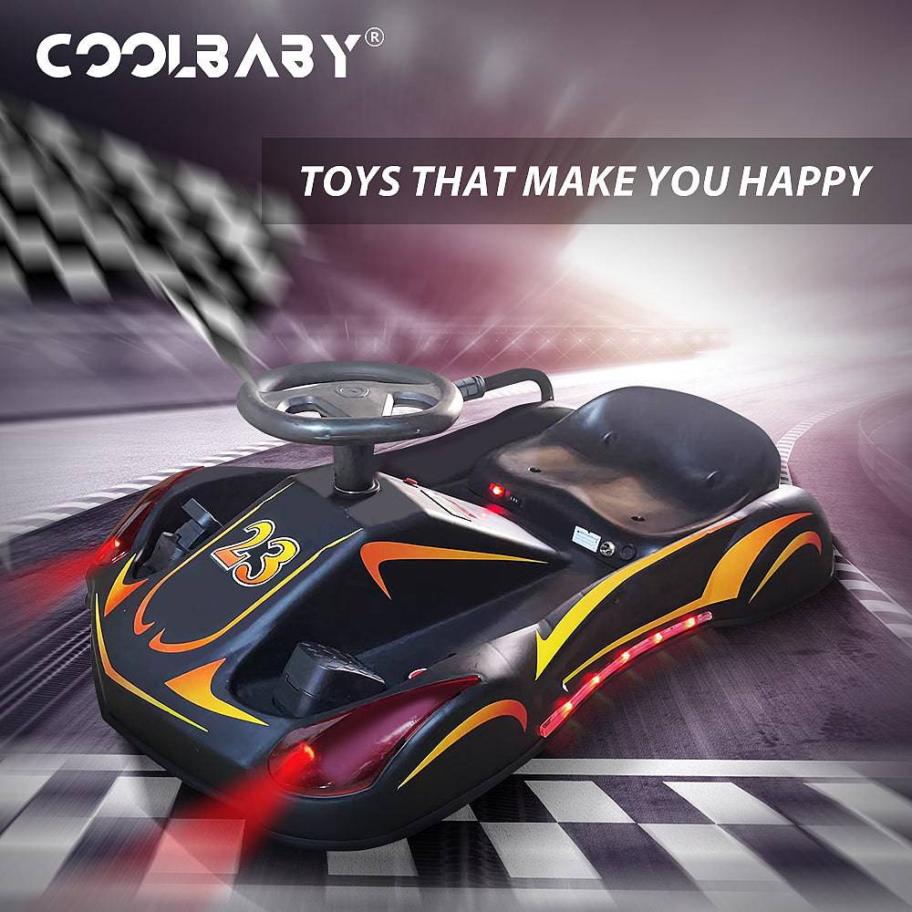 COOLBABY DP7A-LHX 3 Speed 36V Electric 360 Spinning Drifting Ride On Scooter Crazy Car For Kids good gifts - COOLBABY