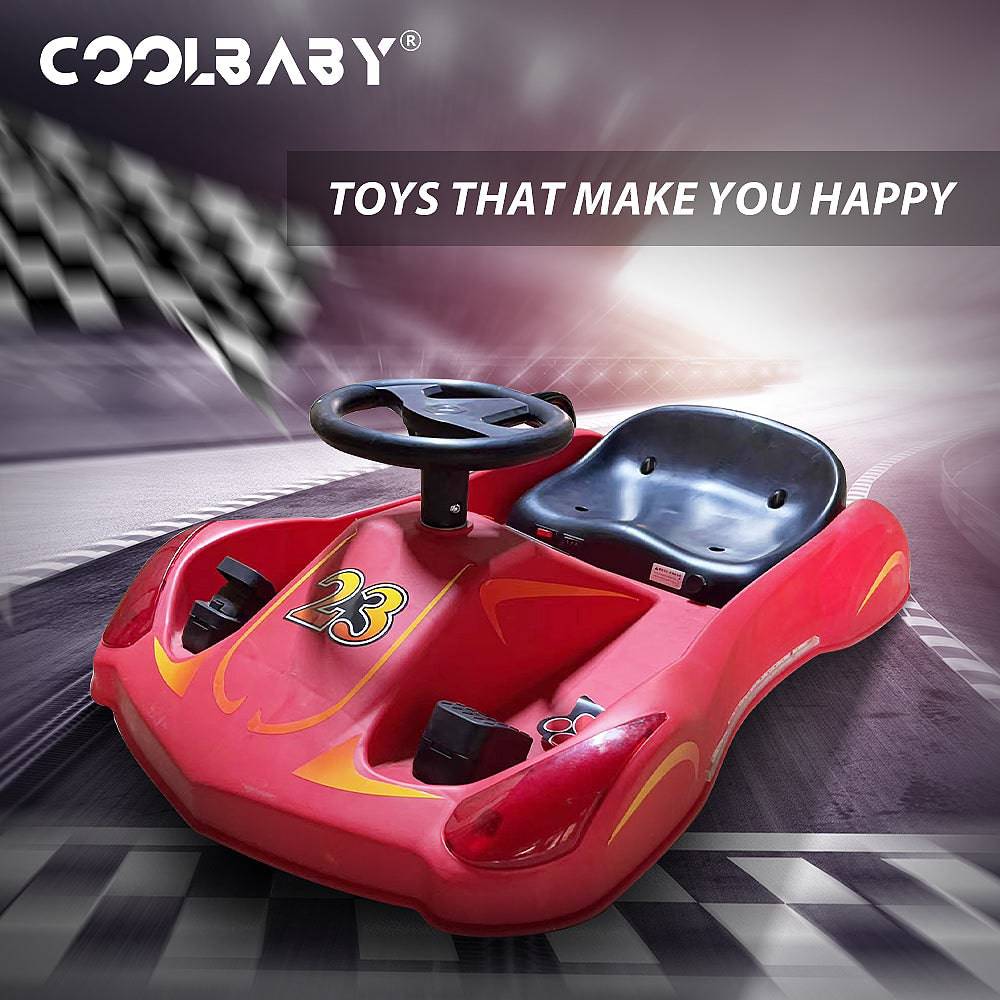 COOLBABY DP7A-LHX 3 Speed 36V Electric 360 Spinning Drifting Ride On Scooter Crazy Car For Kids good gifts - COOLBABY