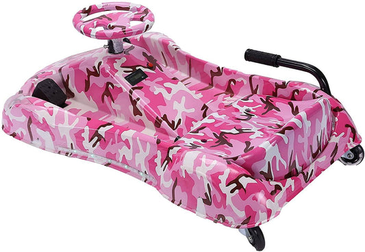 COOLBABY DP7ASZ-LHX  3 Speed 36V Electric 360 Spinning Drifting Ride On Scooter Crazy Car For Kids good gifts - COOLBABY