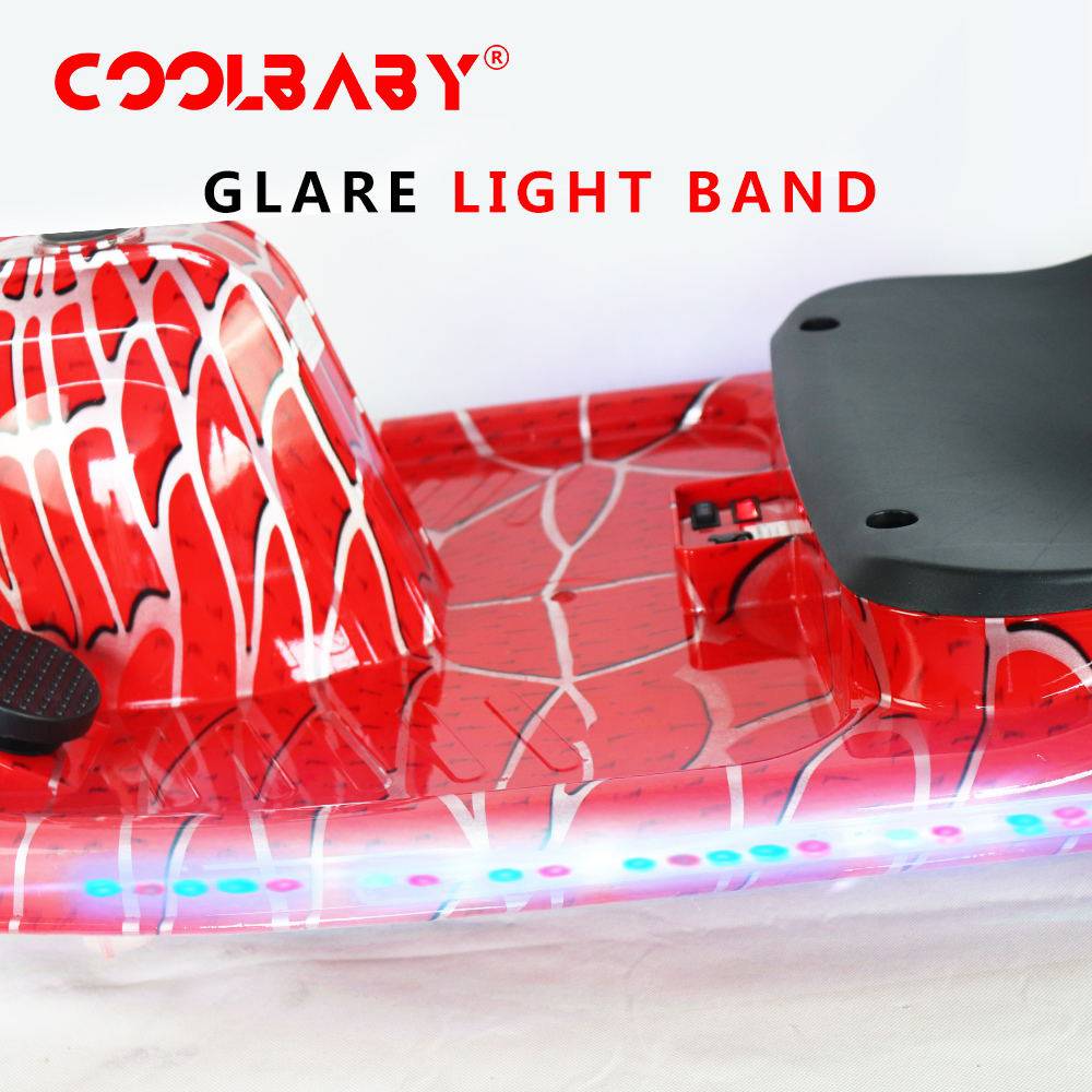 COOLBABY DP7H-LHX  3 Speed 36V Electric 360 Spinning Drifting Ride On Scooter Crazy Car For Kids good gifts - COOLBABY