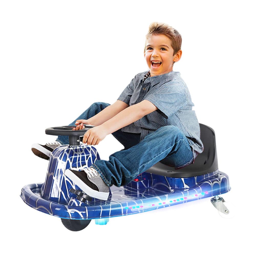 COOLBABY DP7H-LHX  3 Speed 36V Electric 360 Spinning Drifting Ride On Scooter Crazy Car For Kids good gifts - COOLBABY