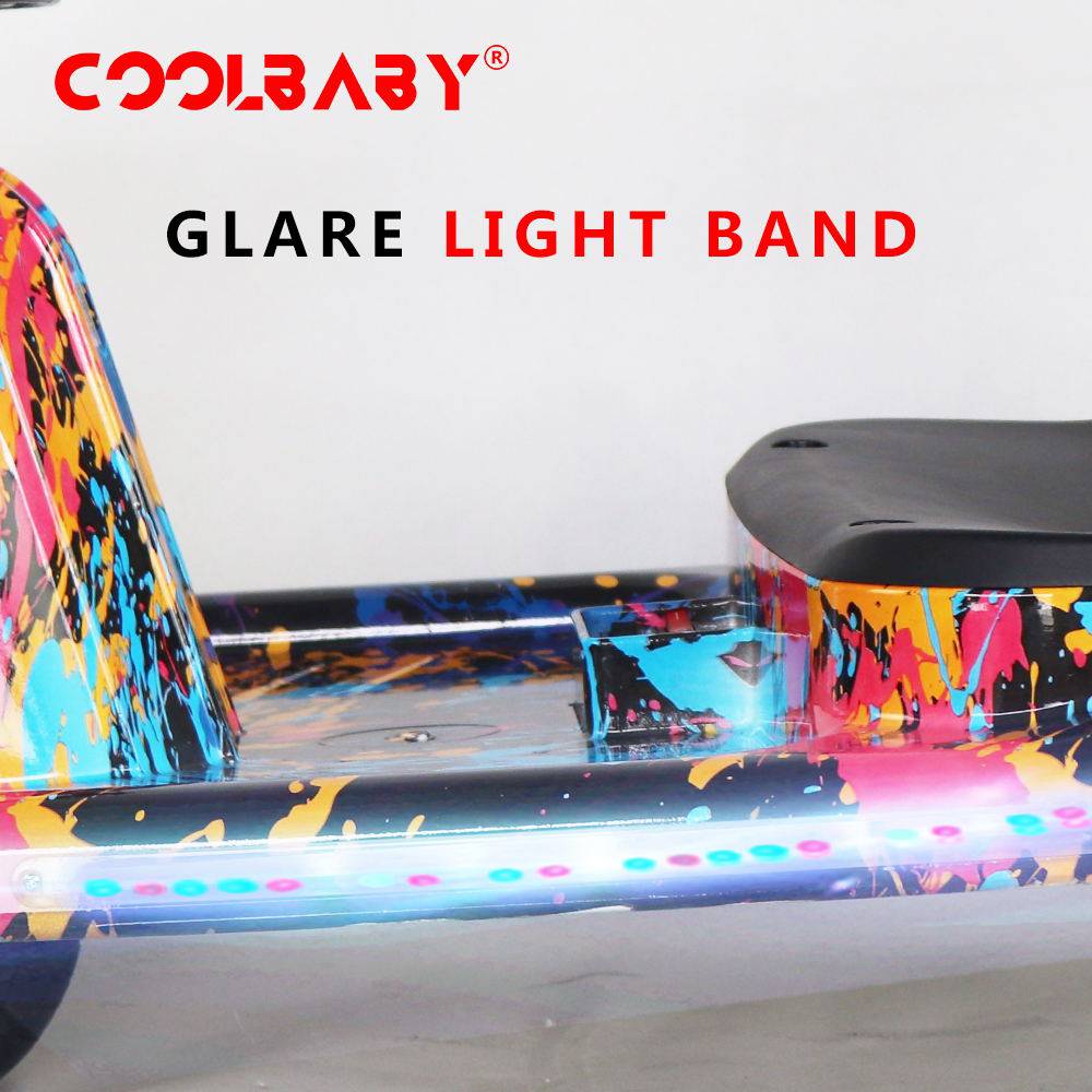 COOLBABY DP7H-LHX  3 Speed 36V Electric 360 Spinning Drifting Ride On Scooter Crazy Car For Kids good gifts - COOLBABY