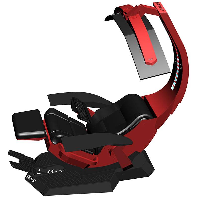 COOLBABY Elevate Your Gaming Experience with Zero Gravity Recline, Heat Massage, RGB LED, and Foot Rest - Ultimate PC Gamer Chair - COOLBABY