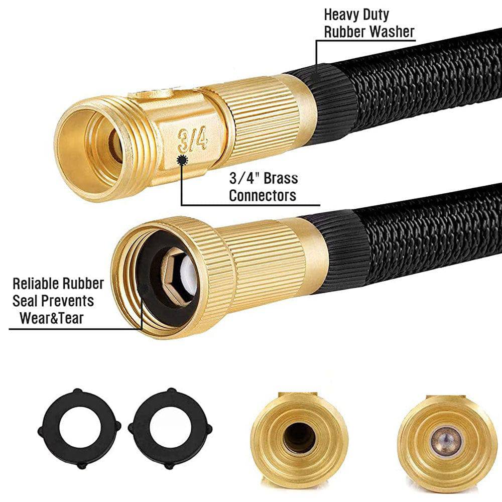COOLBABY Expandable Garden Hose with 10 Function Nozzle - COOLBABY