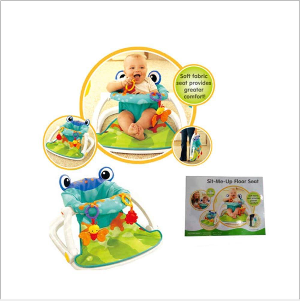 COOLBABY Green Baby Upright Floor Seat with Play Mat - COOL BABY