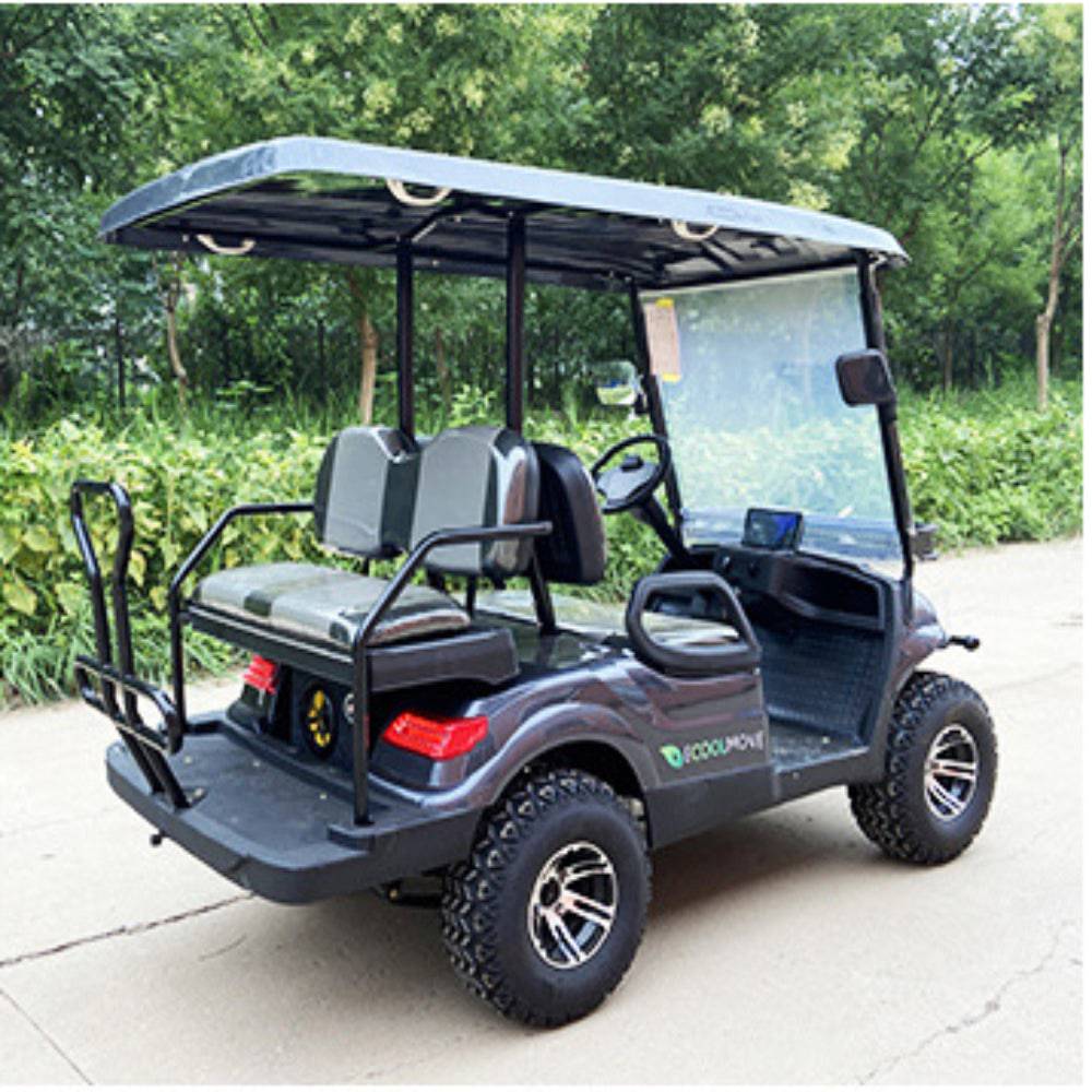 COOLBABY GRF03-4 Passenger LHX Off-Road Electric Golf Cart, Club Car for Sightseeing and Tourism - COOLBABY