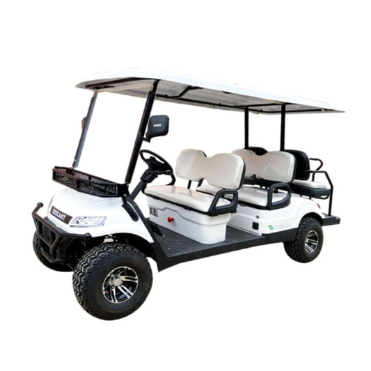 COOLBABY GRF03-6-LHX: 6-Person Off-Road Electric Golf Cart Ideal for Hotels, Resorts, and Electric Tourism - COOLBABY
