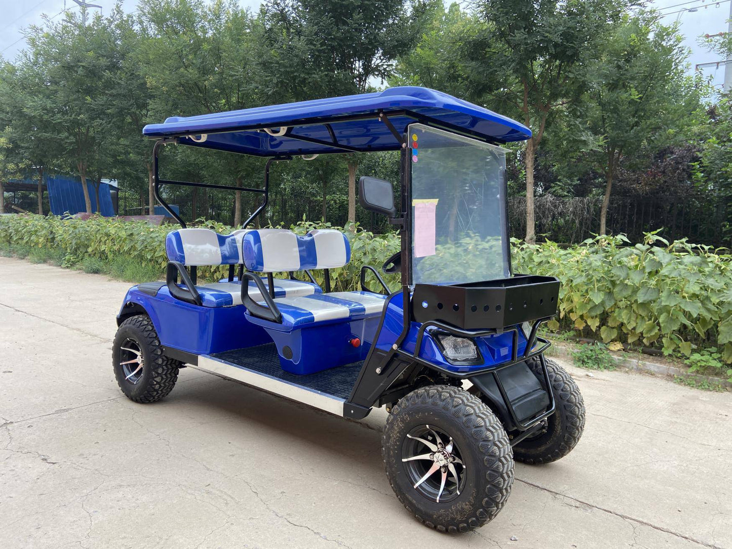 COOLBABY GRF03-6-LHX: 6-Person Off-Road Electric Golf Cart Ideal for Hotels, Resorts, and Electric Tourism - COOLBABY