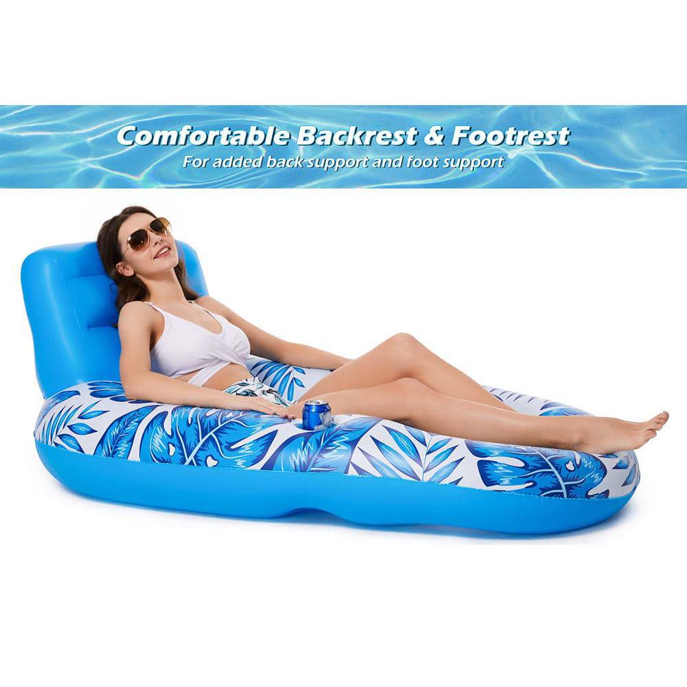 COOLBABY Inflatable Pool Float Adult,Pool Floaties Lounger Floats Rafts Floating Chair Floats Water Floaty - COOLBABY