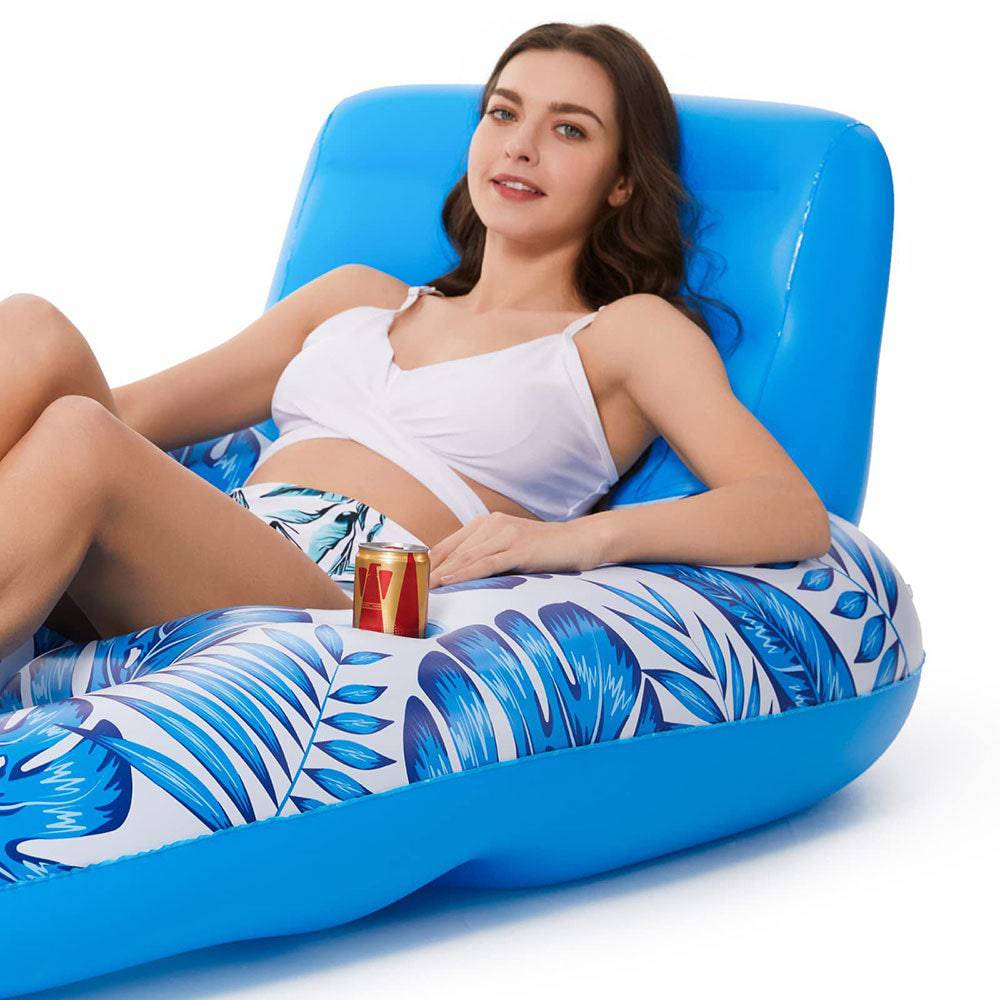 COOLBABY Inflatable Pool Float Adult,Pool Floaties Lounger Floats Rafts Floating Chair Floats Water Floaty - COOLBABY