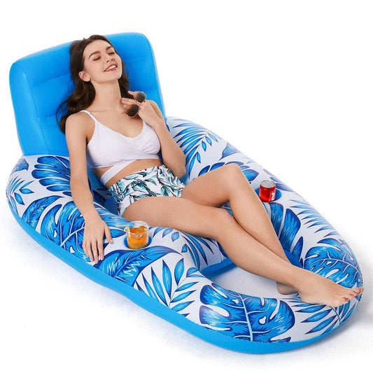 COOLBABY Inflatable Pool Float Adult,Pool Floaties Lounger Floats Rafts Floating Chair Floats Water Floaty - COOLBABY