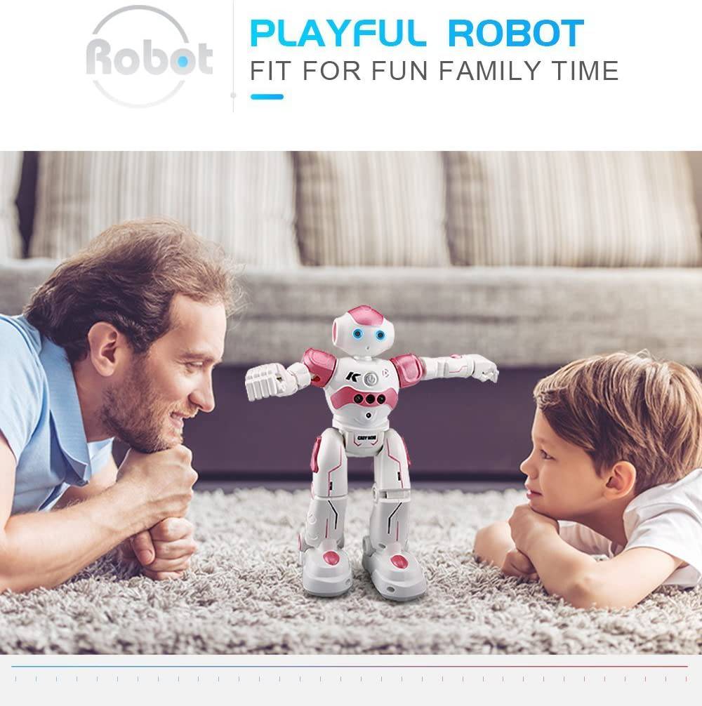 COOLBABY JJRC RC Robot Toys for Kids, Gesture & Sensing Remote Control Robot - COOLBABY
