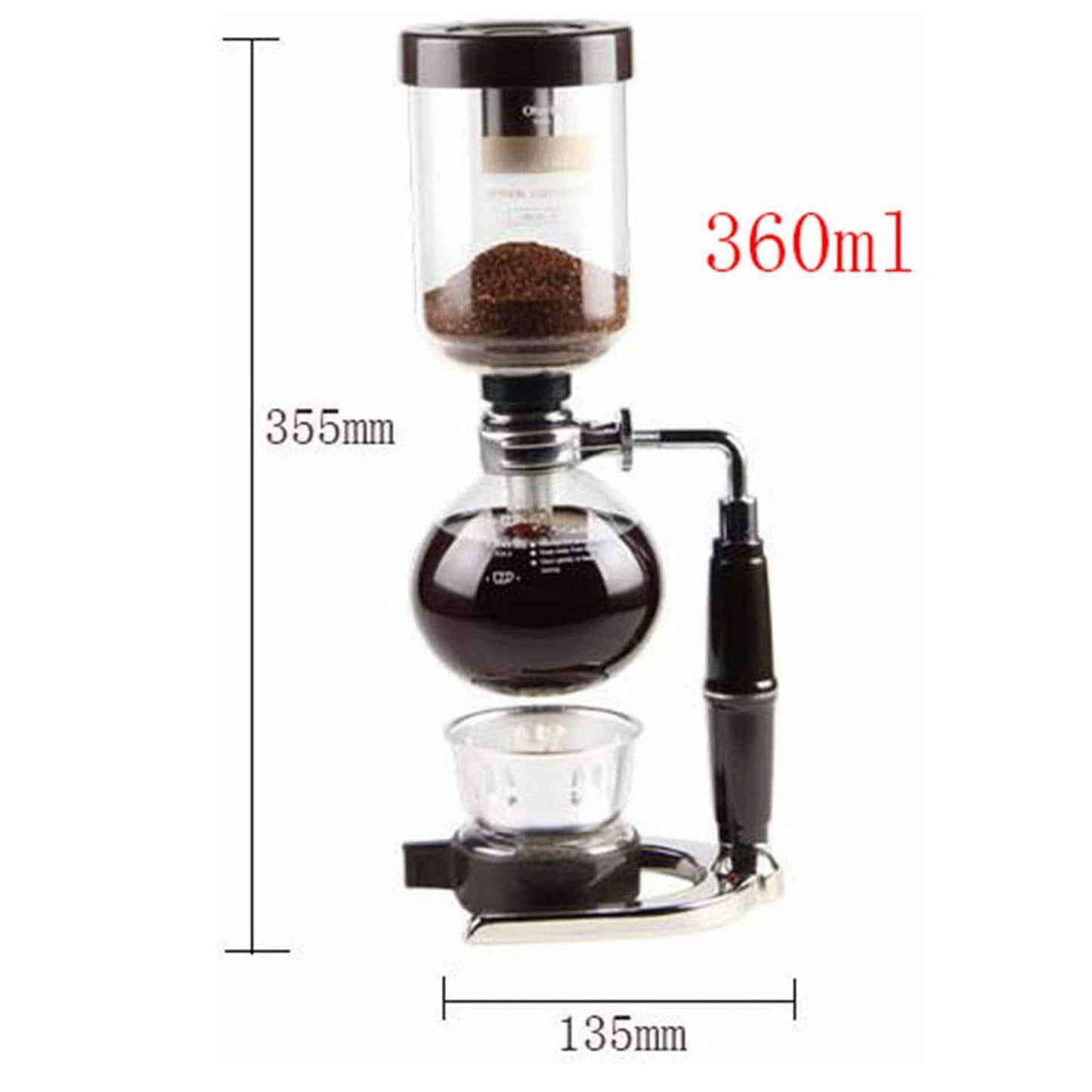 COOLBABY KFHTZ Siphon Coffee Maker Set For Business - COOLBABY