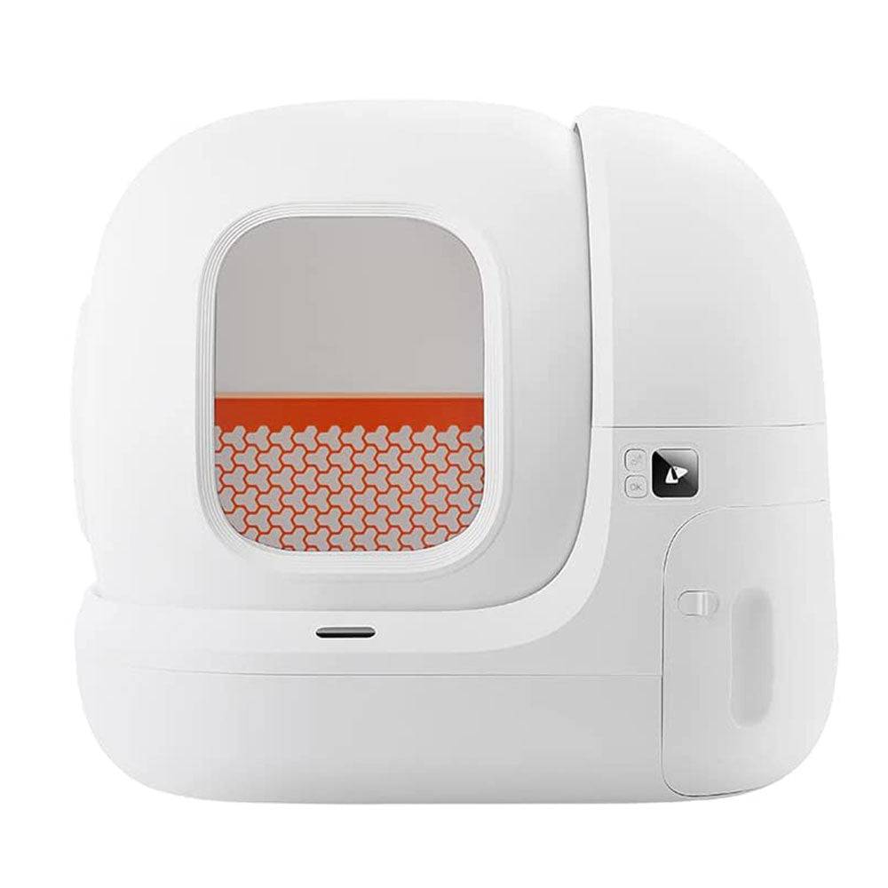 COOLBABY LZM-CWCS01 Pura Max Self-Cleaning Cat Litter Box,Intelligent Automatic Cat Toilet, Light Tone with APP Control Cat Littler Box - COOLBABY