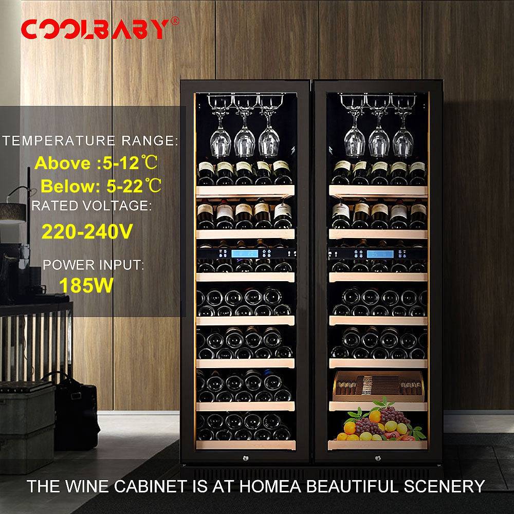 Dual‑Temperature Wine Cabinet Ice Bar – Wine Refrigerated Preservation