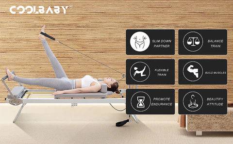 COOLBABY LZM-PLT Pilates Multi-functional Yoga Bed - COOLBABY