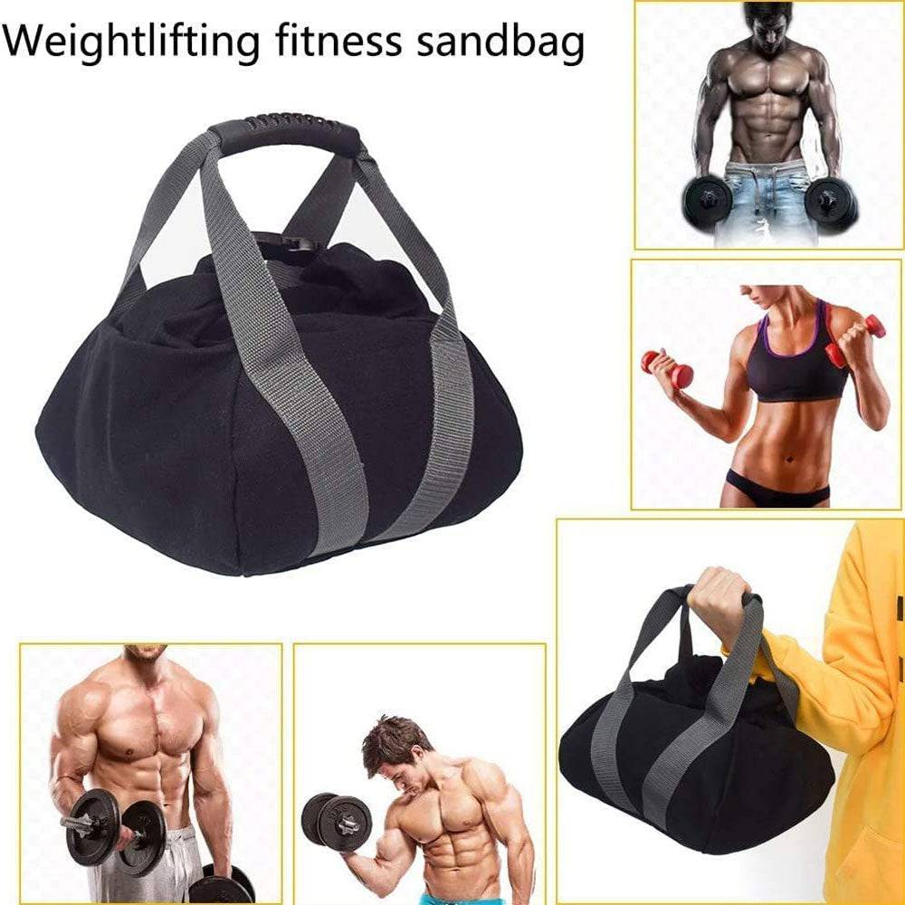 COOLBABY LZM-SD02 Fitness Weightlifting Sandbags, Counterweight Sandbag,Filled Sandbags,Adjustable Kettlebell Weightlifting Sandbag - COOLBABY