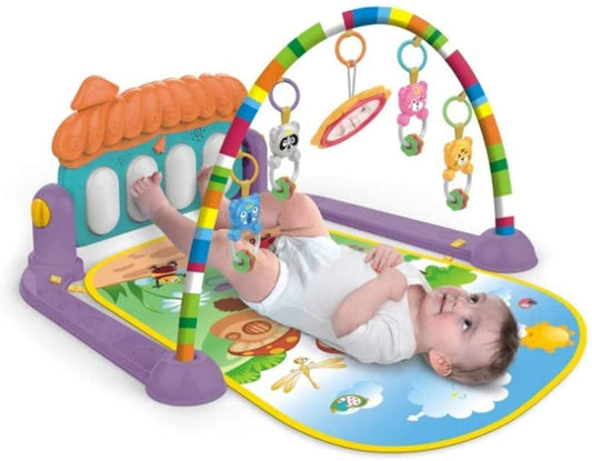 COOLBABY Multifunctional Piano Fitness Frame for Baby Development - COOL BABY