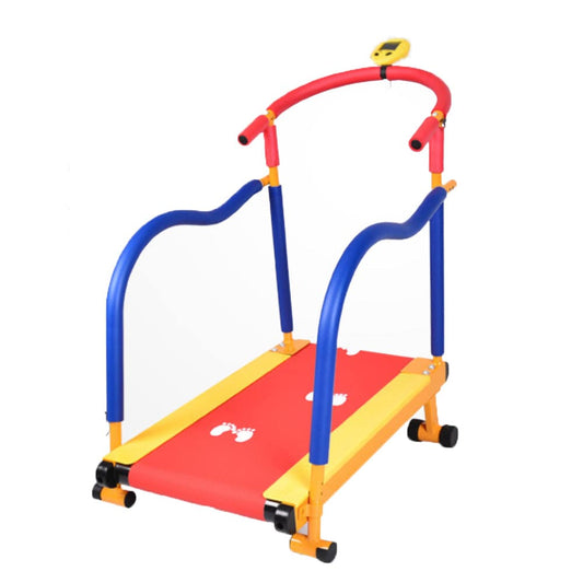 COOLBABY Non-Motorized Children's Treadmill: Fun Fitness for Ages 3-6 with Easy Assembly and Sturdy Design - COOL BABY