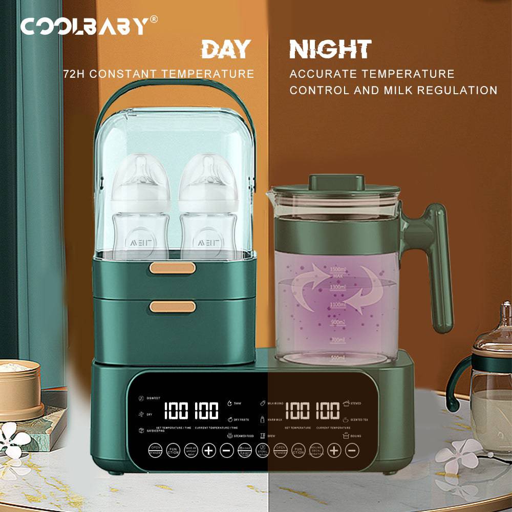 COOLBABY NPXDG02 Versatile 3-in-1 Sterilizer - COOLBABY