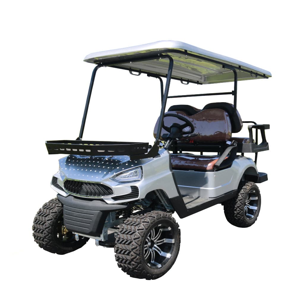 COOLBABY Off-Road TXV2+2B 4 Passenger Explore in Comfort Off-Road Electric Golf Cart - COOLBABY