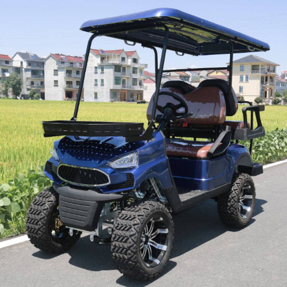 COOLBABY Off-Road TXV2+2B 4 Passenger Explore in Comfort Off-Road Electric Golf Cart - COOLBABY