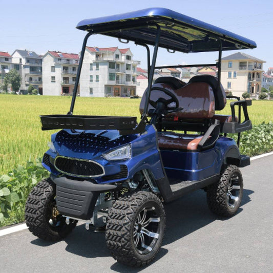 COOLBABY Off-Road TXV2+2B 4 Passenger Explore in Comfort Off-Road Electric Golf Cart - COOLBABY