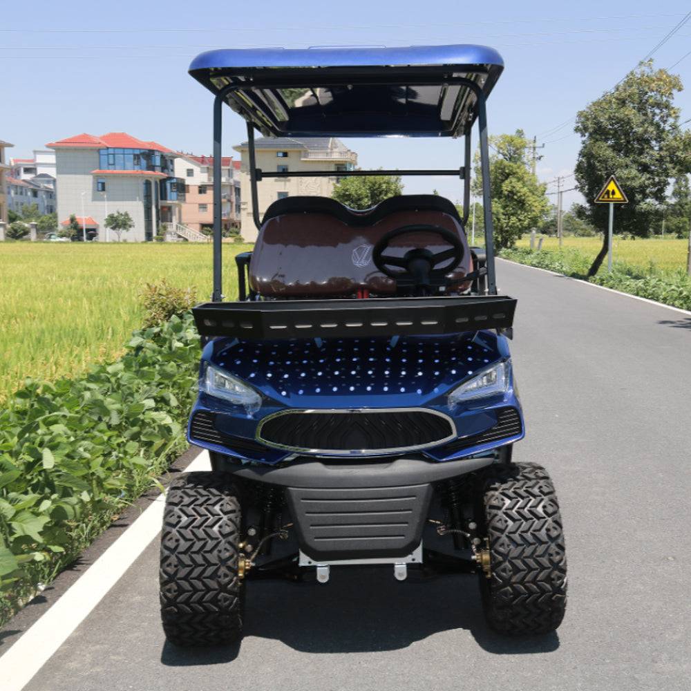 COOLBABY Off-Road TXV2+2B 4 Passenger Explore in Comfort Off-Road Electric Golf Cart - COOLBABY