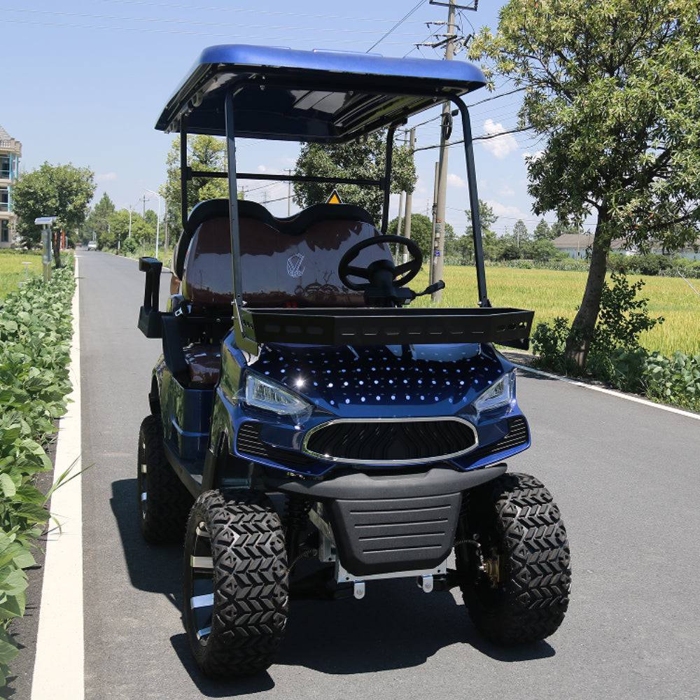 COOLBABY Off-Road TXV2+2B 4 Passenger Explore in Comfort Off-Road Electric Golf Cart - COOLBABY