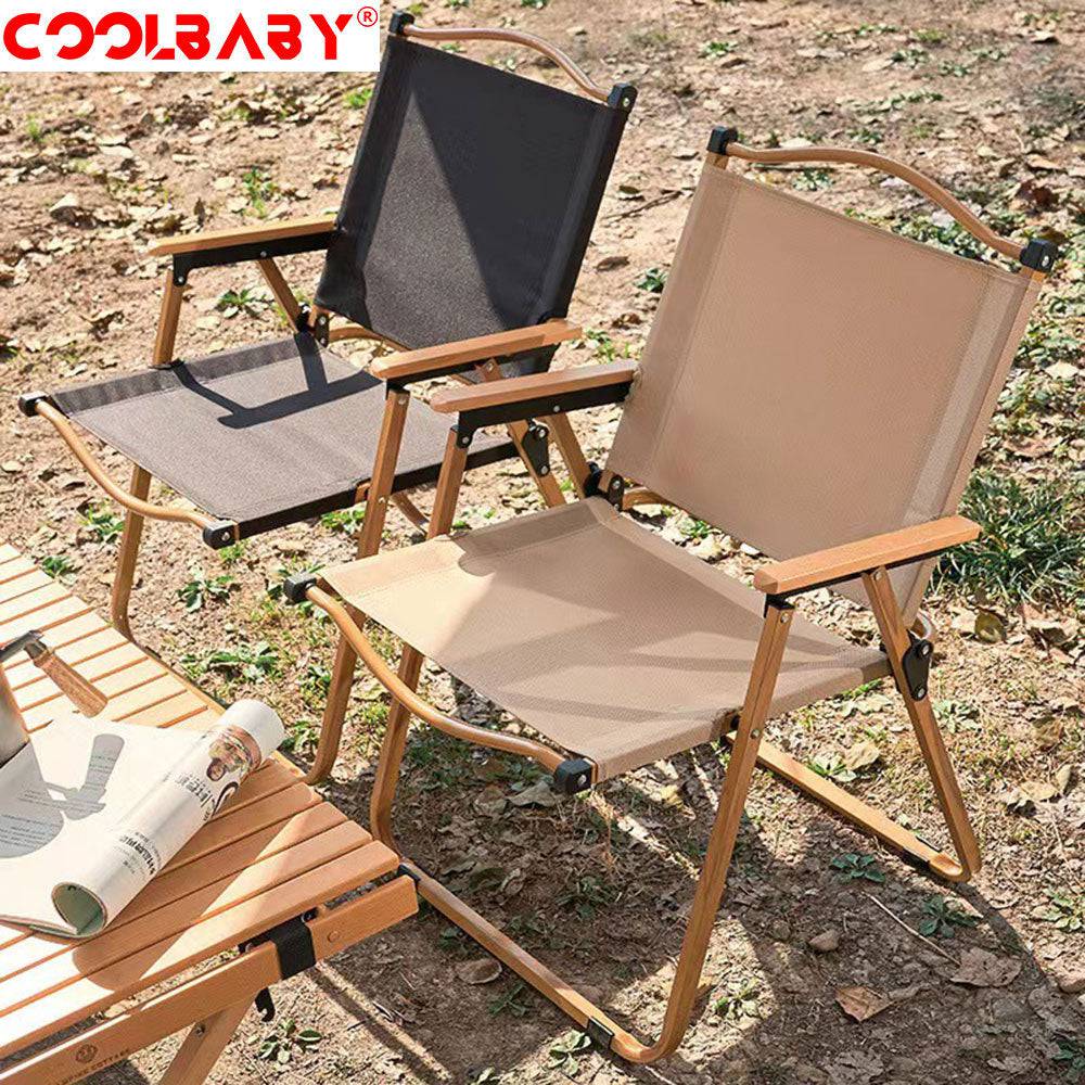 COOLBABY Outdoor Folding Chair, Beach, Camping Picnic Chair - COOLBABY