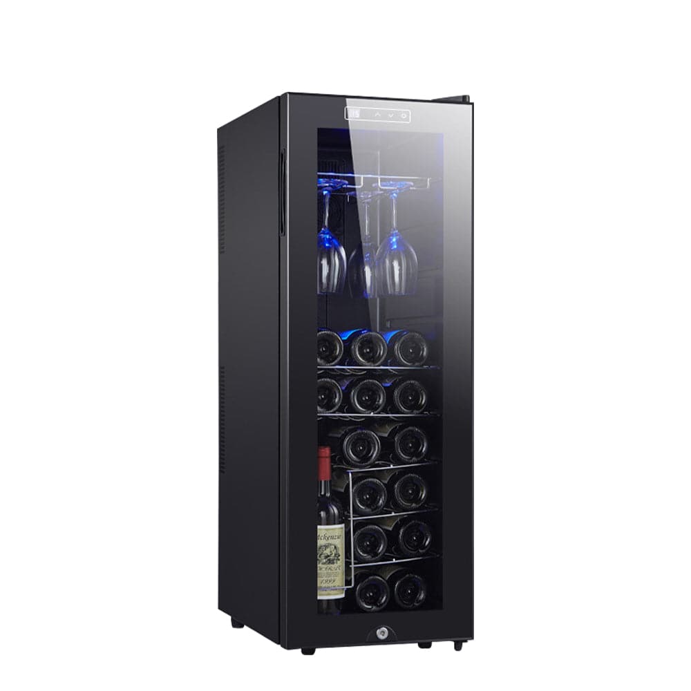 COOLBABY Oversized Wine Cabinet: Exceptional Cooling, Elegant Design,