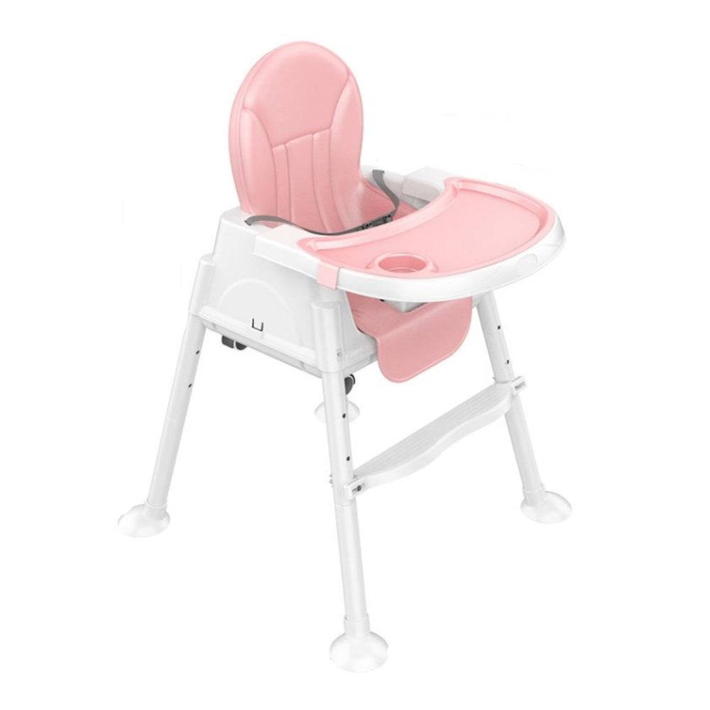 COOLBABY Pink Multi-functional Baby Dining Chair Removable Portable - COOL BABY