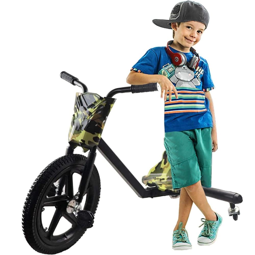 COOLBABY PY4 Kids Drifting PEDAL Scooter 360 Degree Drift Car High Speed 3 Wheel Toy RIDE ON - COOL BABY