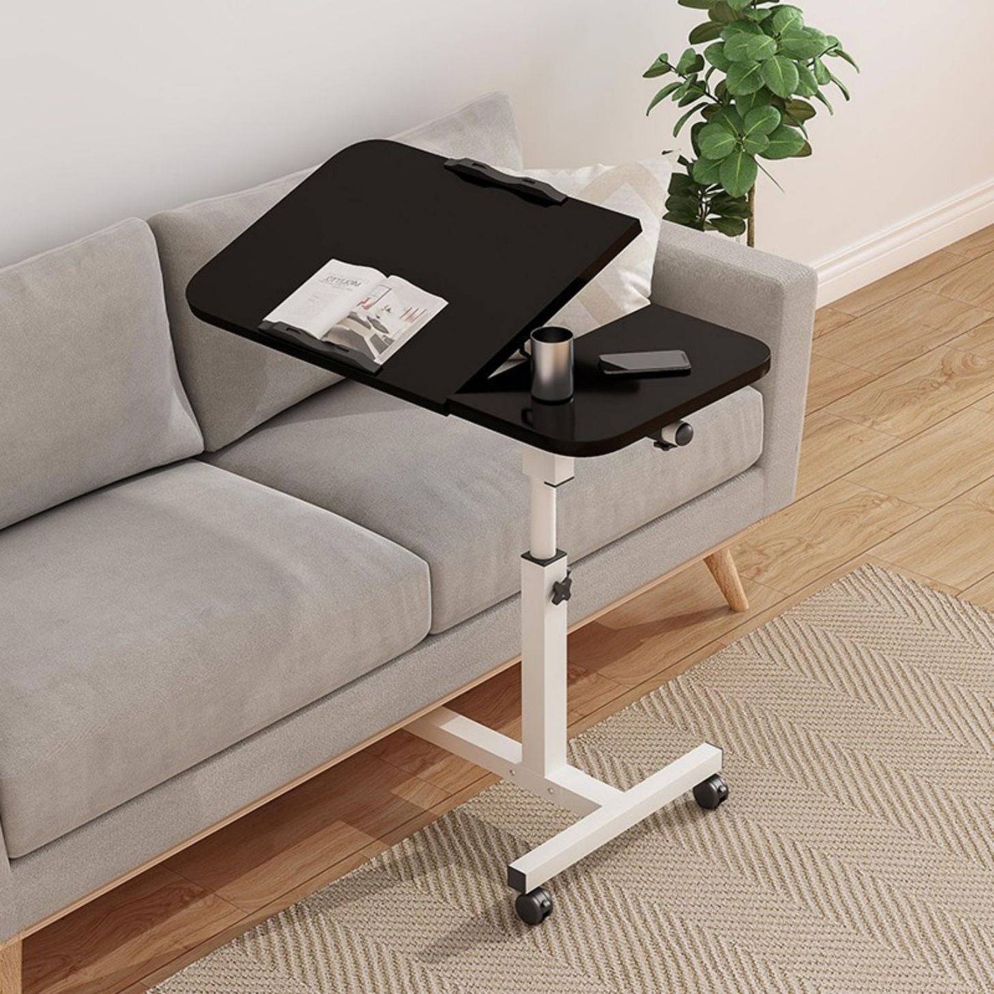 COOLBABY Simple Laptop Desk To Move And Lift Bedside Table - COOLBABY