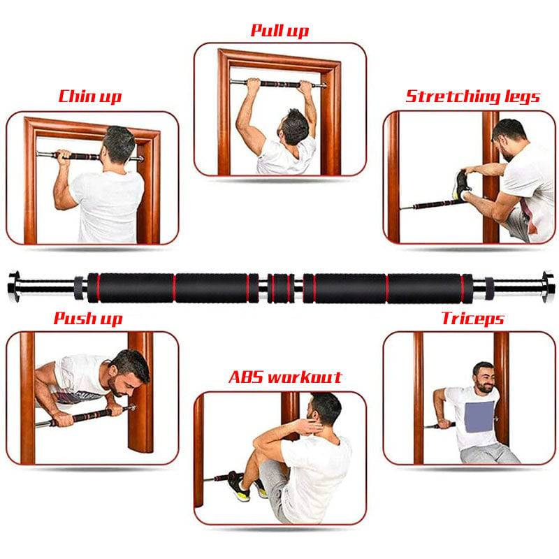 COOLBABY SSLG 330LB Versatile Home Fitness Bar - COOLBABY