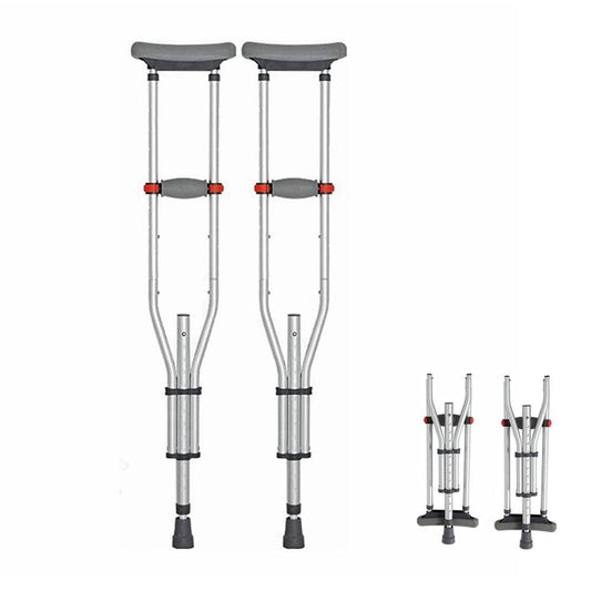 COOLBABY SSZ-GZ02 Premium Lightweight Aluminum Foldable Crutches - COOLBABY