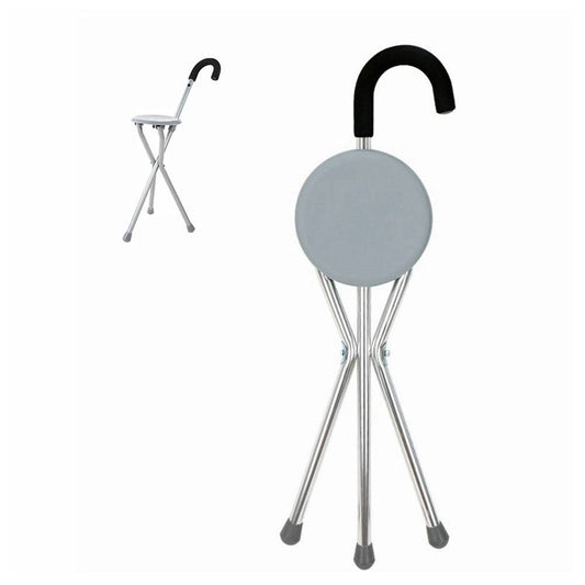 COOLBABY SSZ-GZD Stainless Steel Walking Stick Stool - COOLBABY