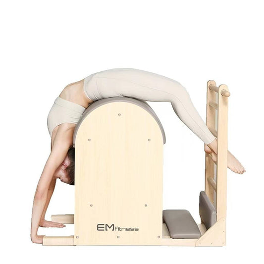 COOLBABY SSZ-TT Pilates Solid Wood Ladder Bucket - COOLBABY