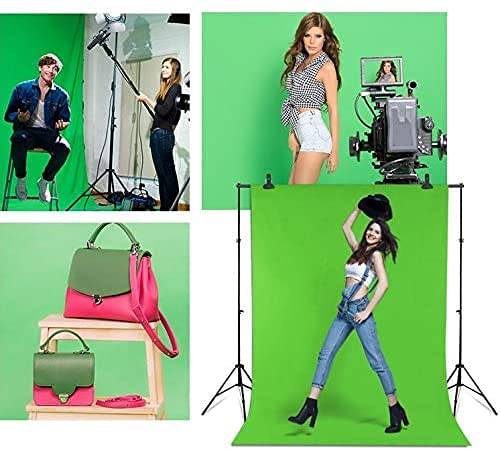 COOLBABY SYTZ Photo Studio Background Support & White Black Green Screen Softbox Lighting Kit - COOLBABY