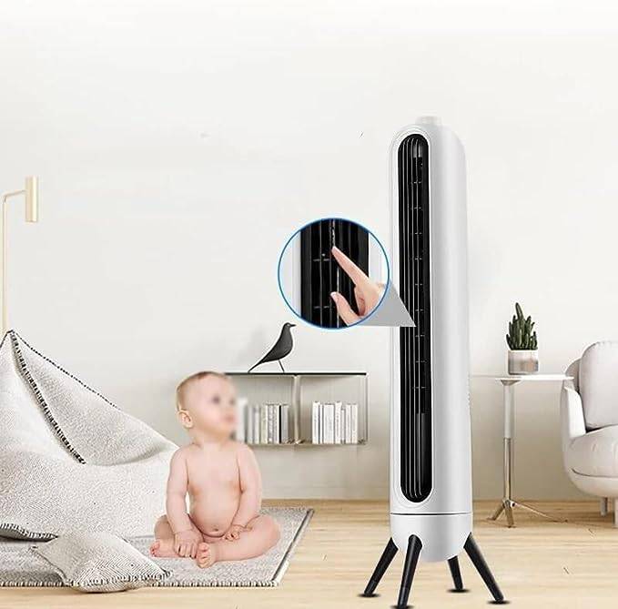 COOLBABY Tower fan electric fan Multifunctional bladeless fan tcxx new harbour green floor fan - COOLBABY