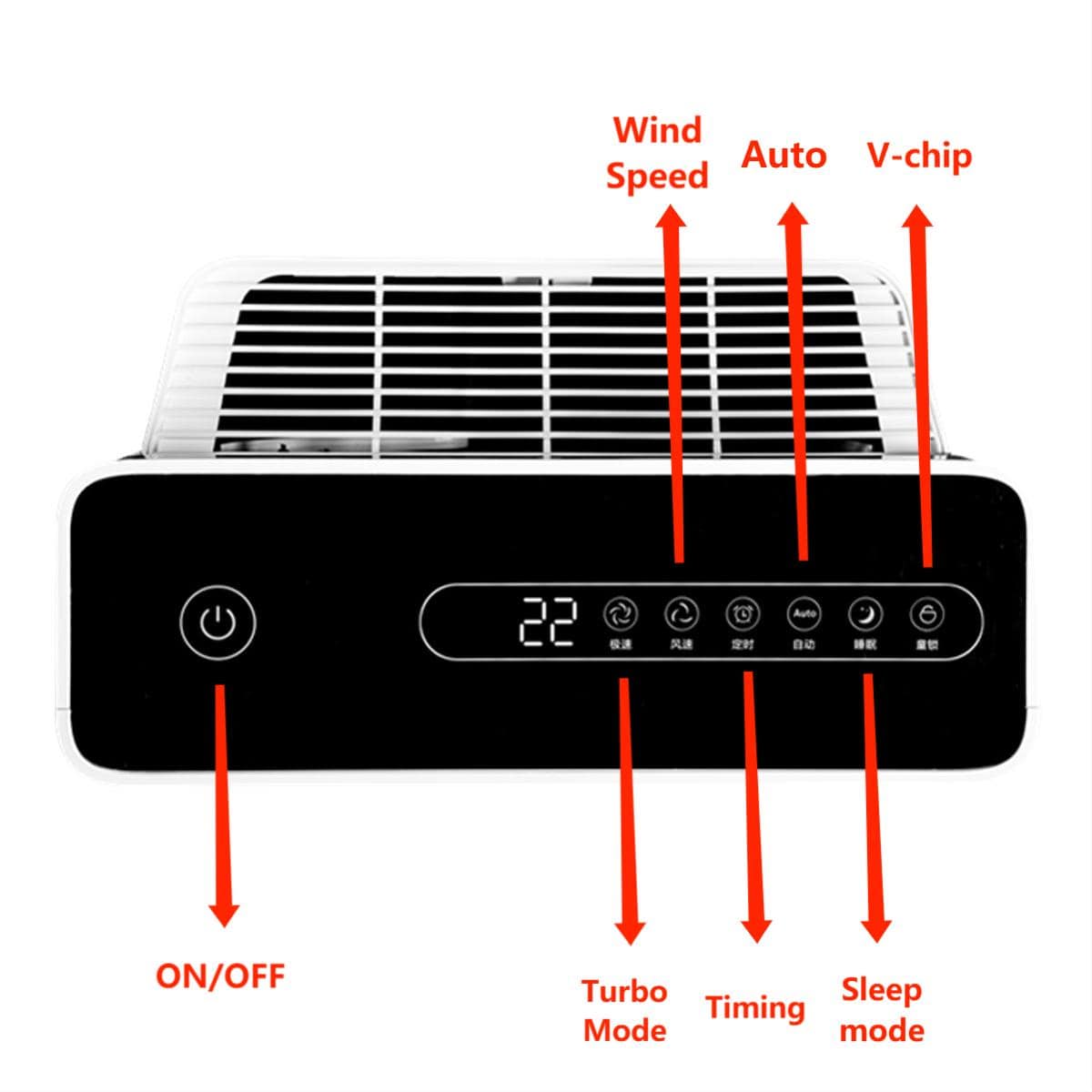 COOLBABY True HEPA Air Purifier - Breathe Fresh, Live Pure - COOL BABY