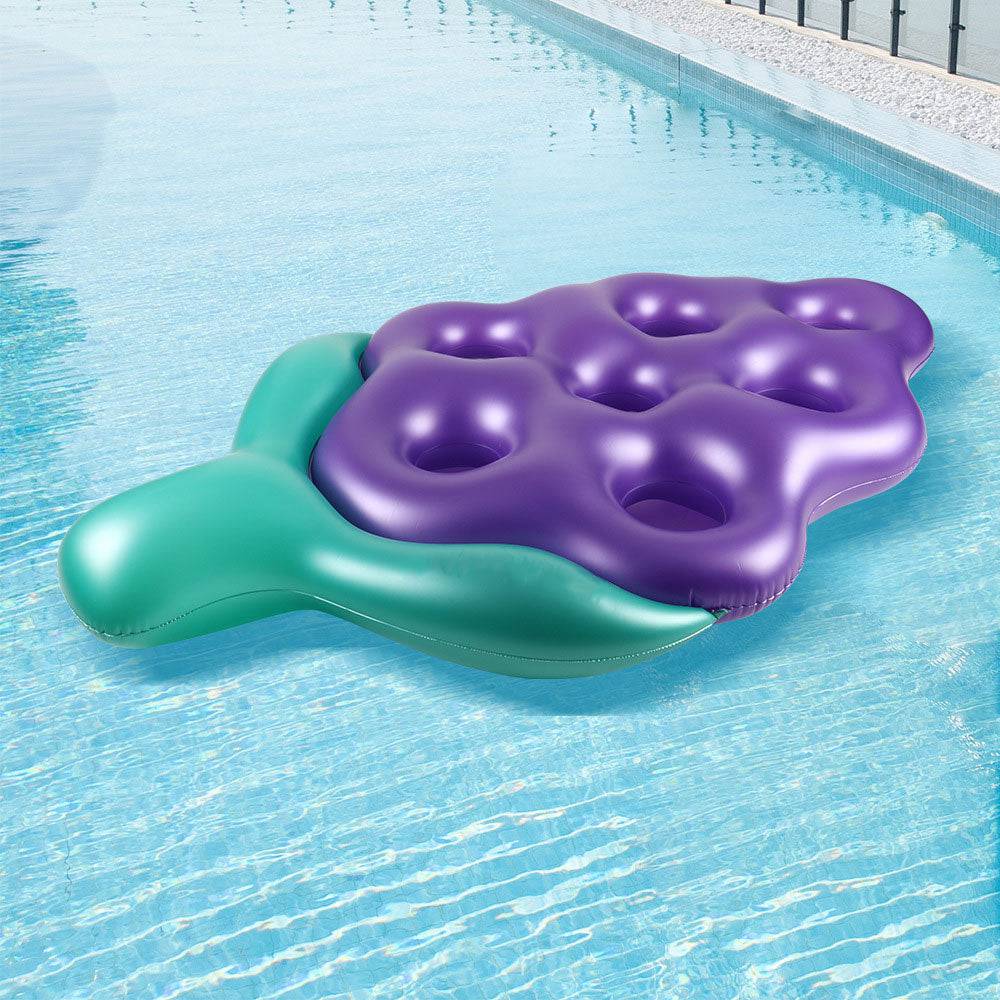 COOLBABY WQSJ-CQFP02 Grape Float Raft Adult Water Toy,Swimming Pool Fl