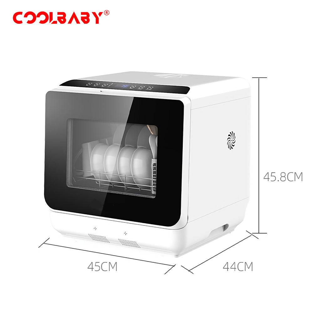 COOLBABY XWJ02 Mini Effortless Living with Our Perfect Life Assistant Dishwasher - COOLBABY