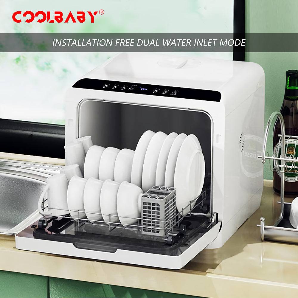 COOLBABY XWJ02 Mini Effortless Living with Our Perfect Life Assistant Dishwasher - COOLBABY