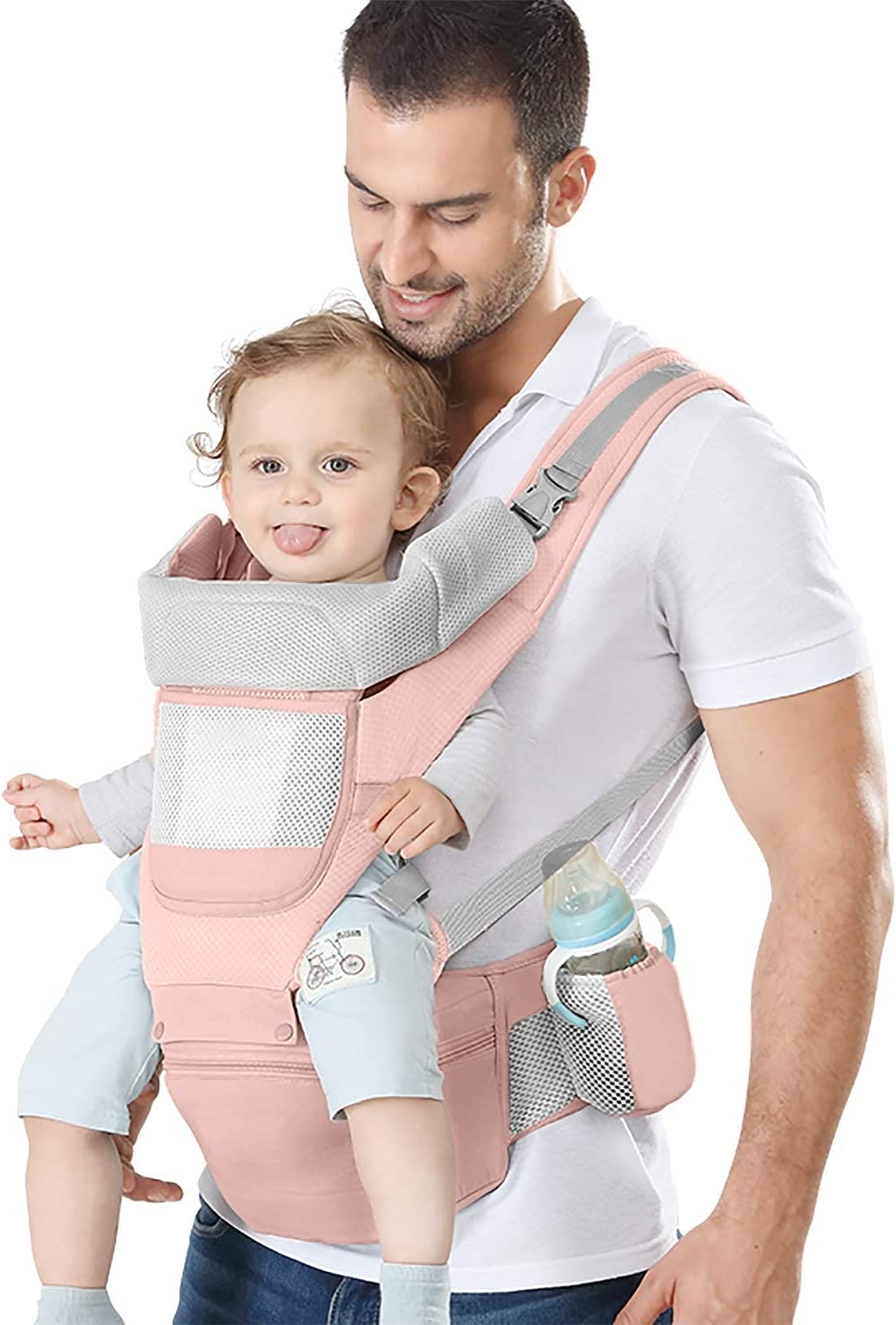 COOLBABY YEBD01 Versatile 6-in-1 Baby Travel System with Sturdy Waist - COOLBABY