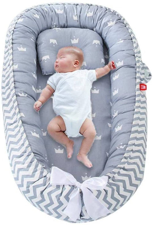 COOLBABY YEC01 Baby Lounger, Portable Newborn Bassinet,Baby Bionic Bed For Bedroom - COOL BABY