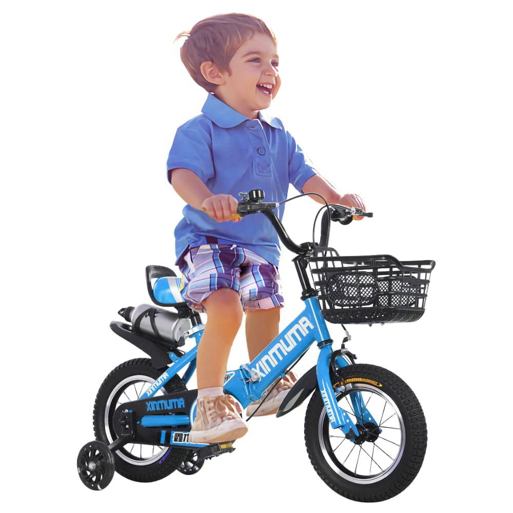 COOLBABY YL66 Premium Steel Child Bike with Adjustable Features - COOLBABY