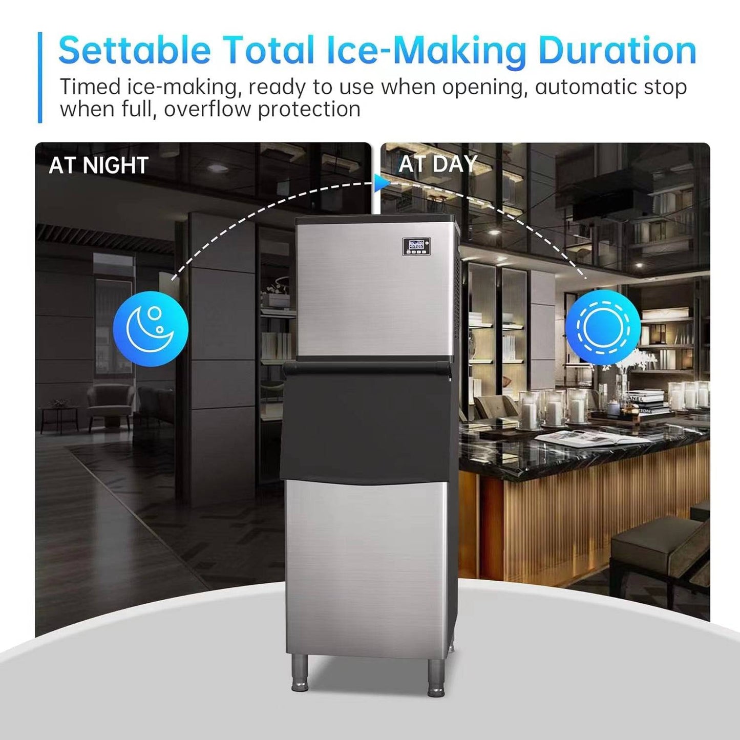 COOLBABY YLY047 220V Commercial Ice Maker - COOLBABY